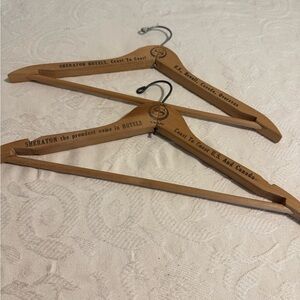 Vintage Sheraton Hotels Wooden‎ Hangers